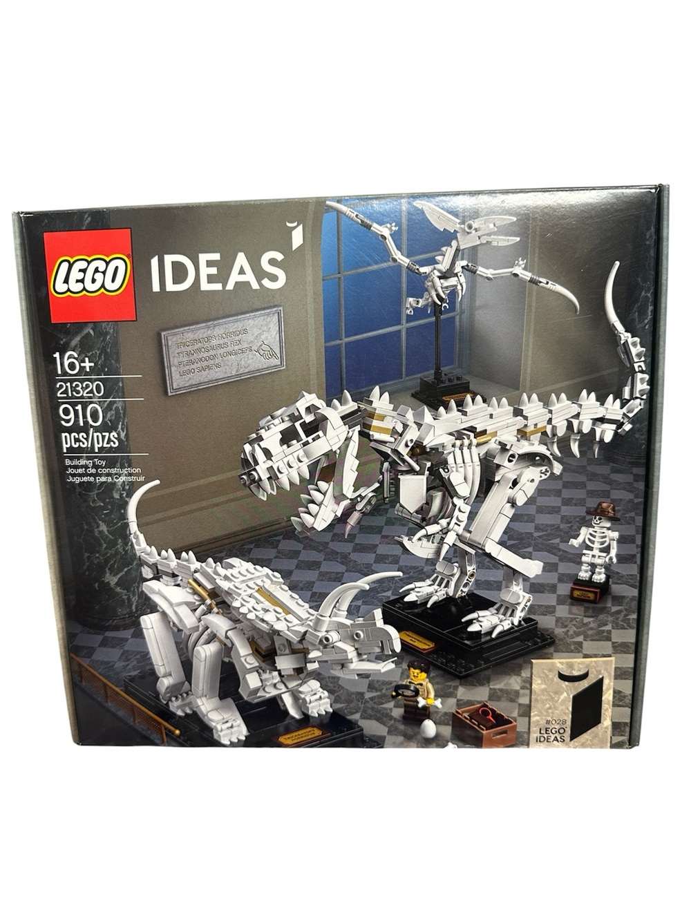LEGO Ideas 21320 Dinosaur Fossils Set – Sealed Bags, No Instructions, Open Box